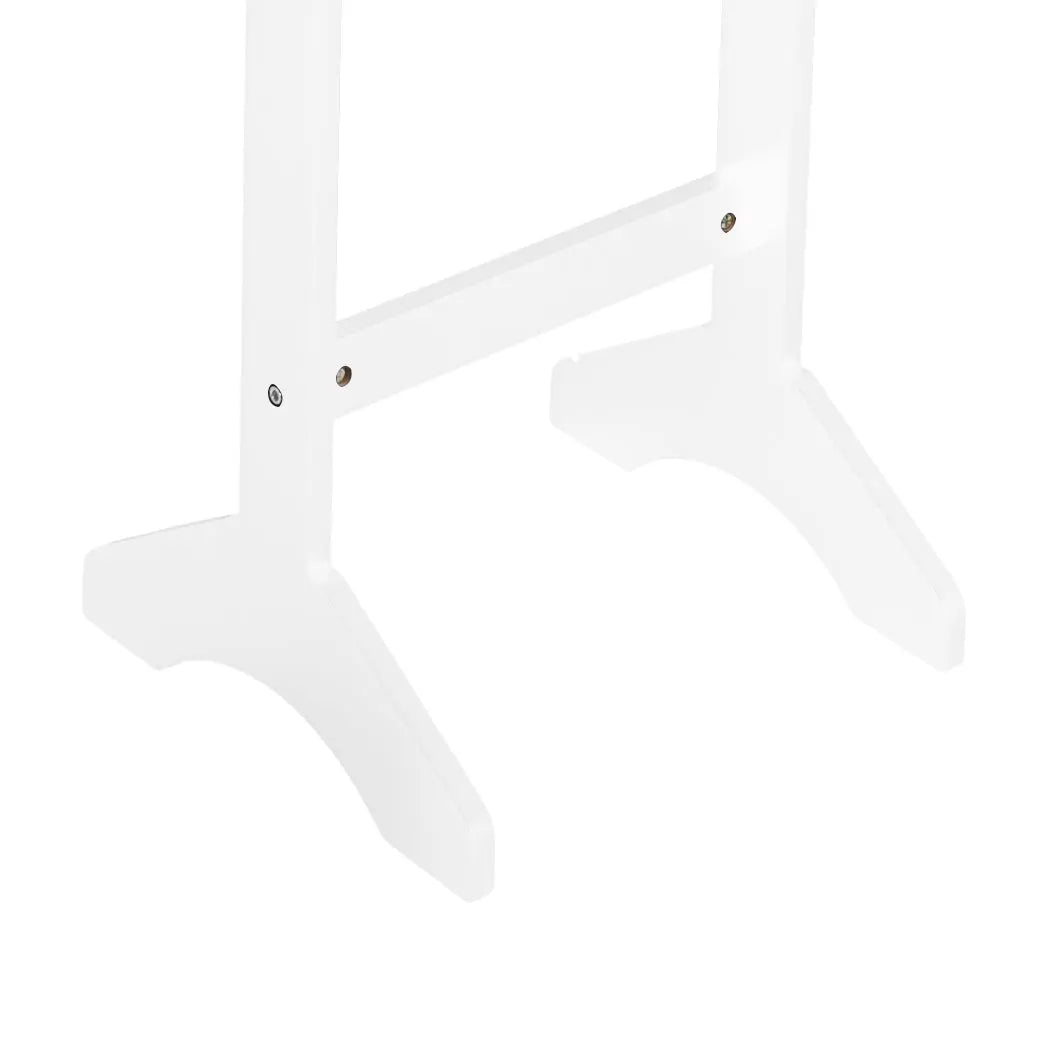 Levede Mirror Jewellery Cabinet Makeup Storage Jewelry Organiser Box Floor Stand Deals499