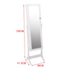 Levede Mirror Jewellery Standing Cabinet Makeup Storage Jewelry Organiser Box Deals499