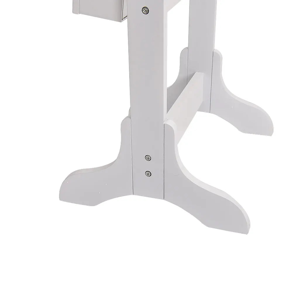 Levede Mirror Jewellery Standing Cabinet Makeup Storage Jewelry Organiser Box Deals499