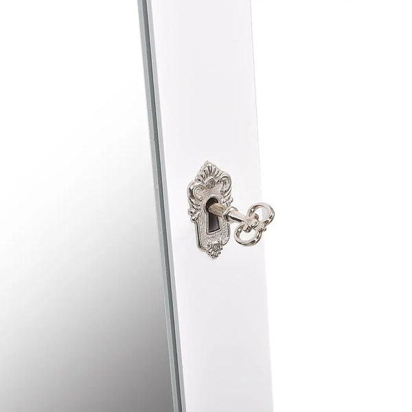 Levede Mirror Jewellery Standing Cabinet Makeup Storage Jewelry Organiser Box Deals499