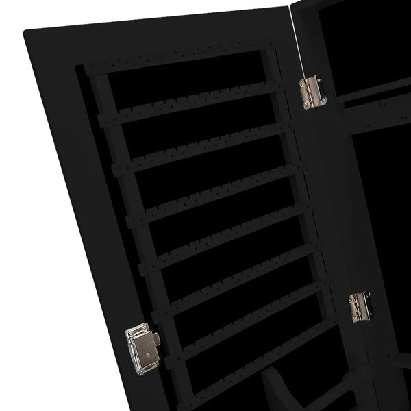 Levede Mirror Jewellery Standing Cabinet Makeup Storage Jewelry Organiser Box Deals499