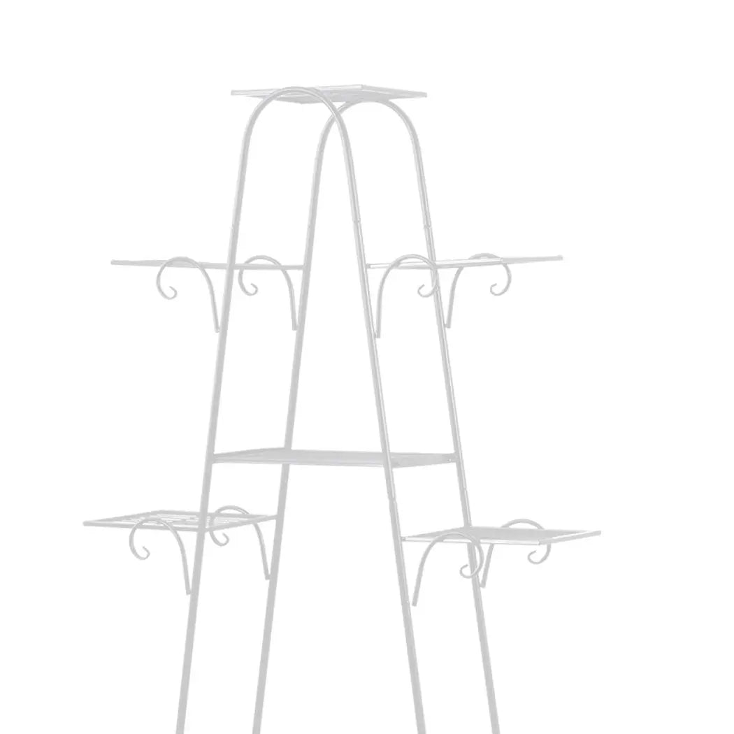 Levede Outdoor Indoor Metal Plant Stand Flower Pots Rack Garden Corner Shelf Deals499