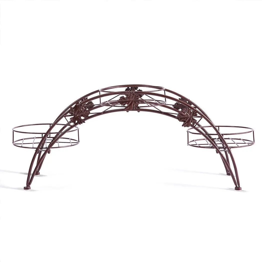 Levede Plant Stand Outdoor Indoor Metal Flower Pots Rack Corner Planter Shelf Deals499