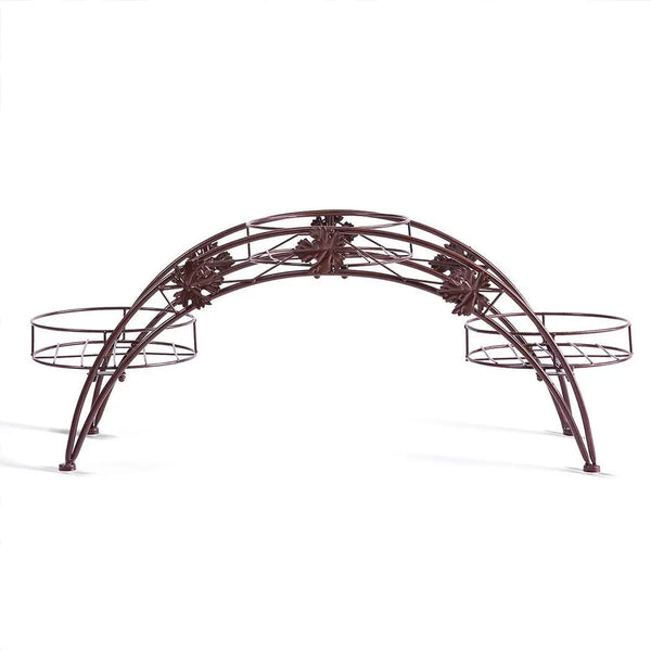 Levede Plant Stand Outdoor Indoor Metal Flower Pots Rack Corner Planter Shelf Deals499