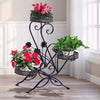Levede Plant Stand Outdoor Indoor Metal Flower Pots Rack Corner Planter Shelf Deals499