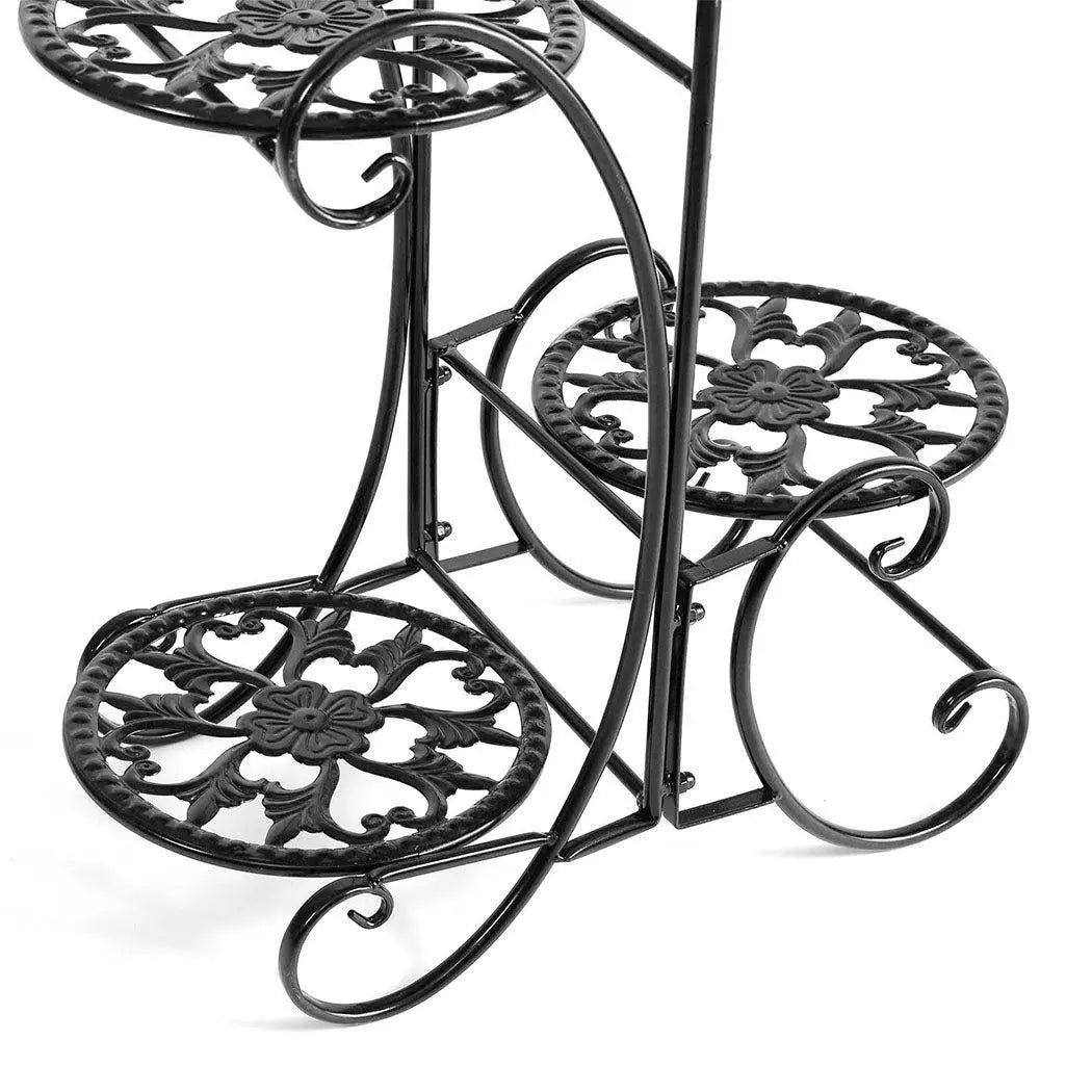 Levede Plant Stand Outdoor Indoor Metal Flower Pots Rack Corner Planter Shelf Deals499