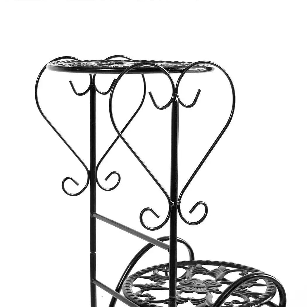 Levede Plant Stand Outdoor Indoor Metal Flower Pots Rack Corner Planter Shelf Deals499