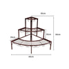 Levede Plant Stand Outdoor Indoor Metal Flower Pots Rack Corner Planter Shelf Deals499