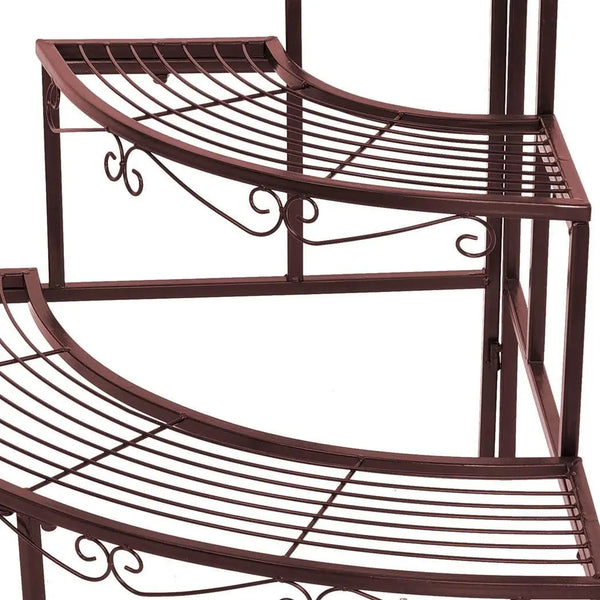 Levede Plant Stand Outdoor Indoor Metal Flower Pots Rack Corner Planter Shelf Deals499