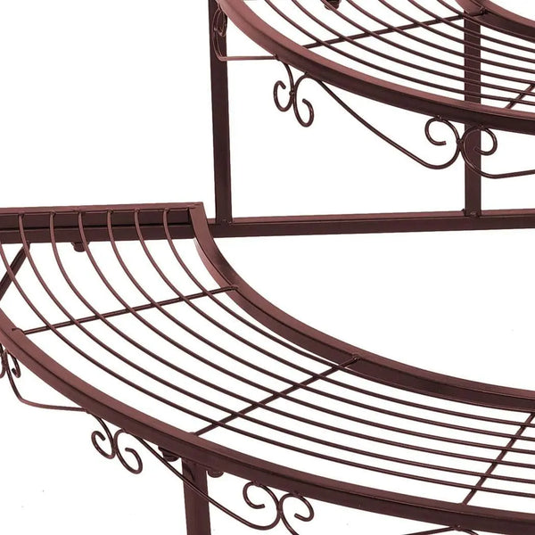 Levede Plant Stand Outdoor Indoor Metal Flower Pots Rack Corner Planter Shelf Deals499