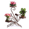 Levede Plant Stand Outdoor Indoor Metal Flower Pots Rack Corner Planter Shelf Deals499