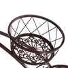 Levede Plant Stand Outdoor Indoor Metal Flower Pots Rack Corner Planter Shelf Deals499