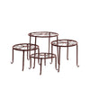 Levede Plant Stand Outdoor Indoor Metal Flower Pots Rack Corner Planter Shelf Deals499