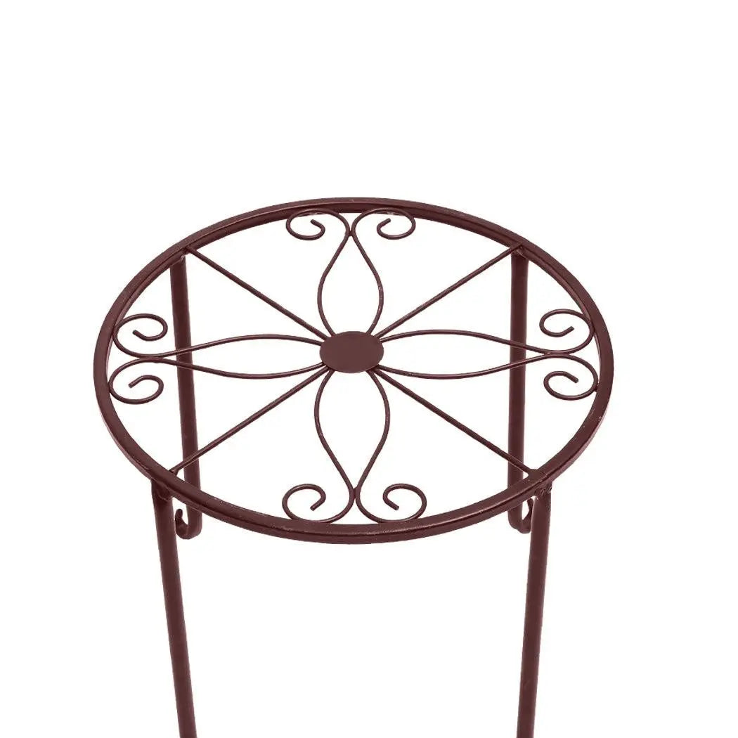 Levede Plant Stand Outdoor Indoor Metal Flower Pots Rack Corner Planter Shelf Deals499