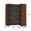 Levede Portable Clothes Closet Wardrobe Space Saver Storage Cabinet Coffee Deals499