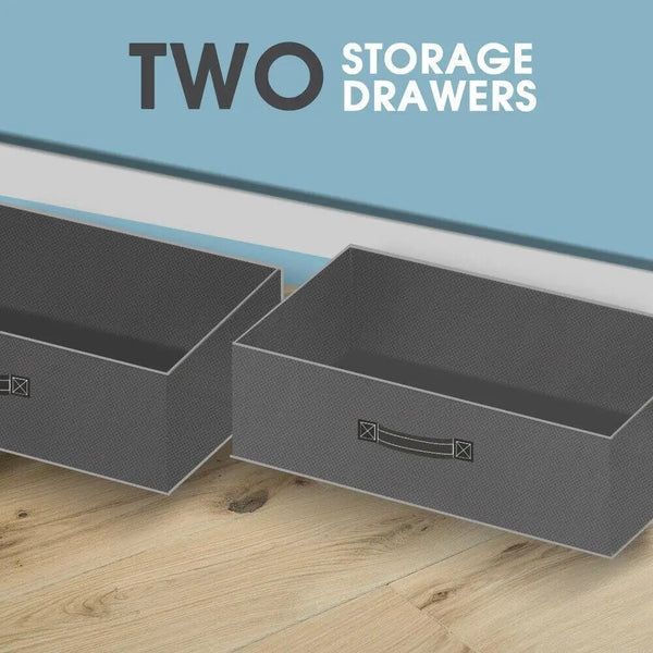 Levede Portable Wardrobe Clothes Closet Storage Cabinet Organiser Unit Shelf Deals499