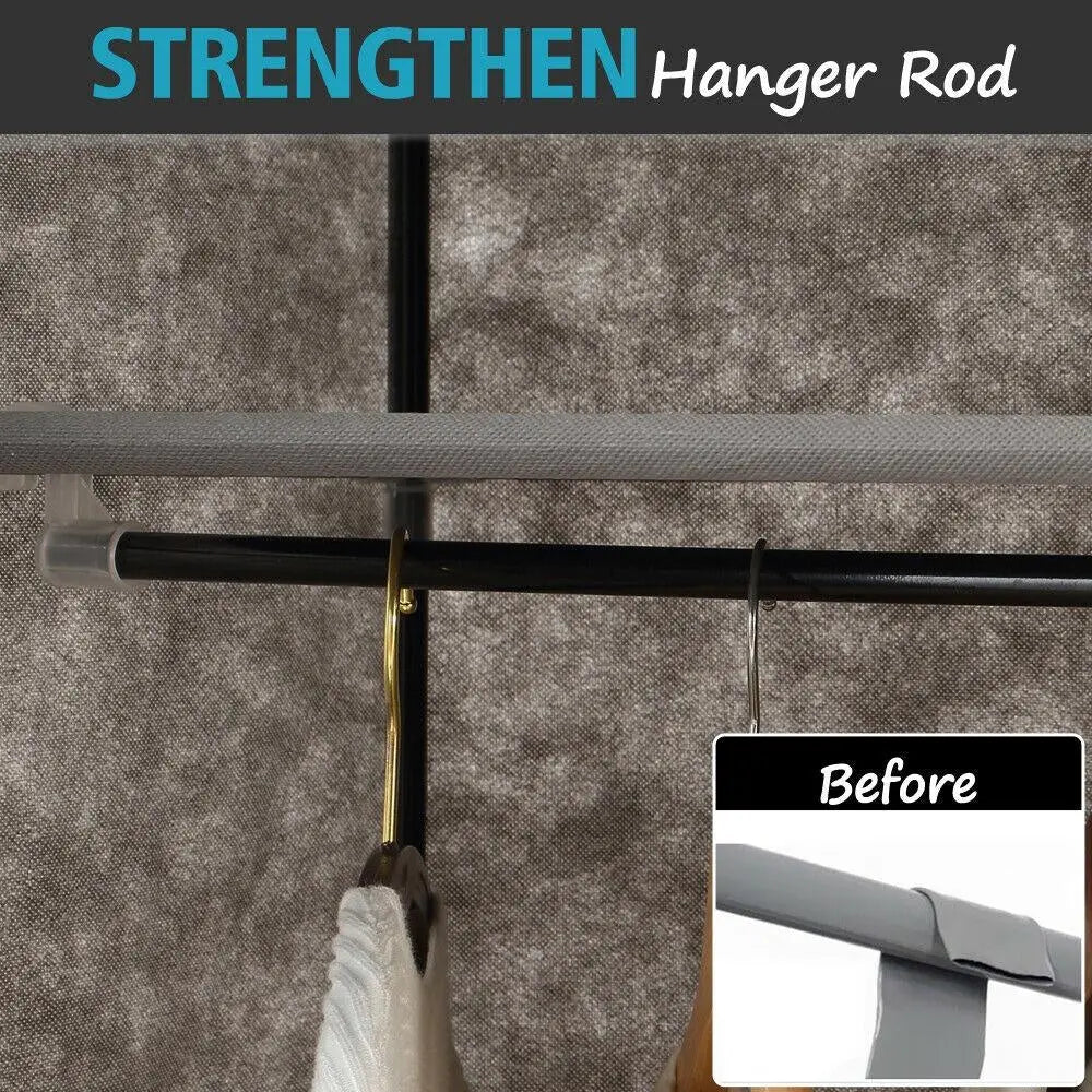 Levede Portable Wardrobe Clothes Closet Storage Cabinet Organiser Unit Shelf Deals499