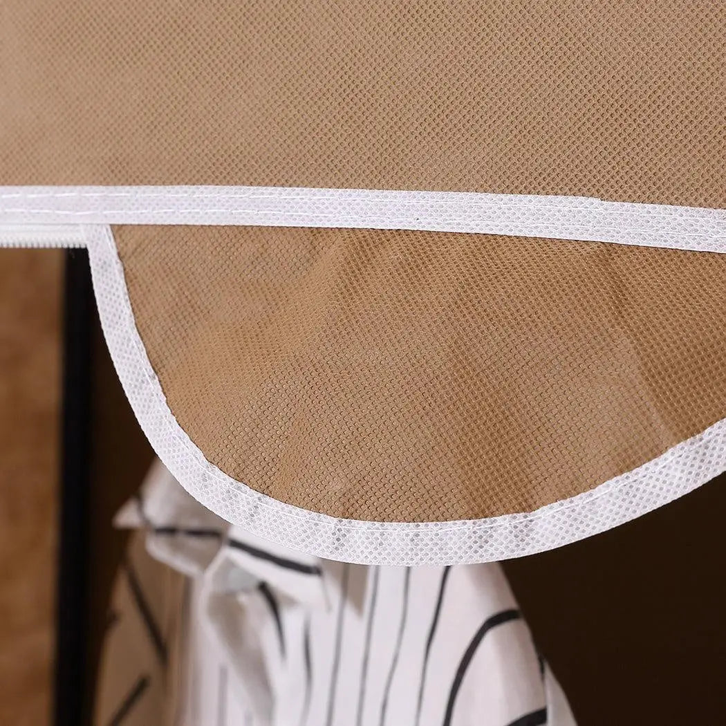 Levede Portable Wardrobe Clothes Closet Storage Cabinet Organiser With Rail Deals499