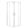 Levede Shower Screen Screens Door Seal Enclosure Glass PanelCurved800x800x1900mm Deals499