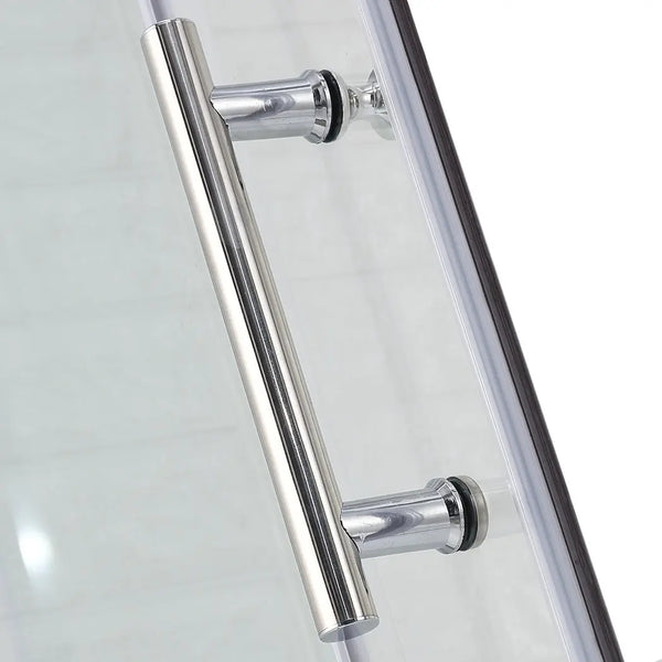 Levede Shower Screen Screens Door Seal Enclosure Glass PanelCurved900x900x1900mm Deals499