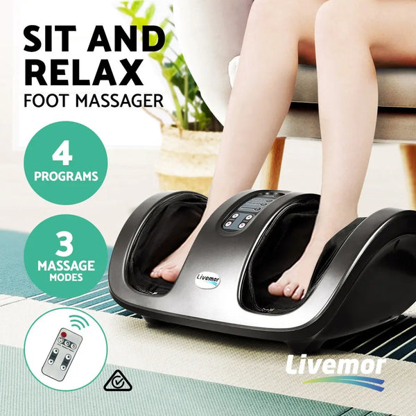 Livemor Foot Massager Grey Deals499