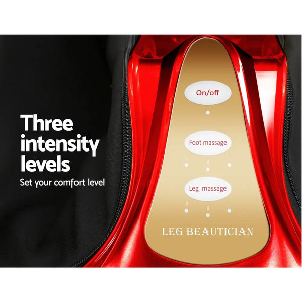 Livemor Foot Massager Shiatsu Ankle Calf Leg Massagers Circulation Enhancer Red Deals499