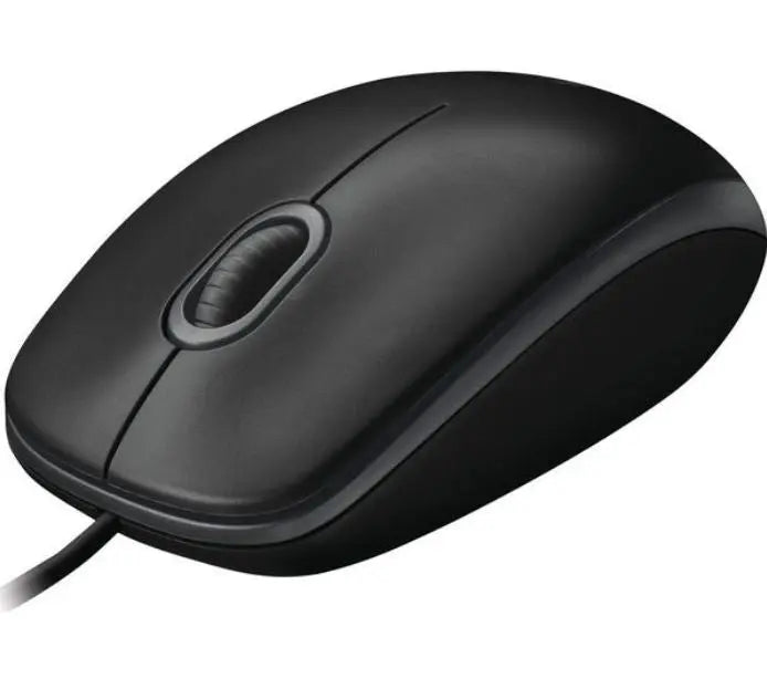 Logitech B100 Optical USB Mouse 800dpi for PC Laptop Mac Tux Full Size Comfort smooth mover 3yr wty LOGITECH
