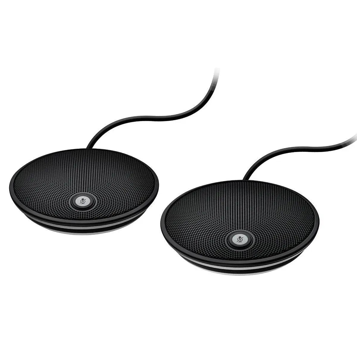 Logitech Group Expansion Microphones for Video & Audio Meeting Conferencing Add-on mics for Medium-Large Groups 989-000173 989-000171 LOGITECH