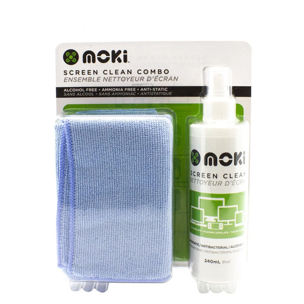 MOKI Clean Screen with Chamois Maxi (240ml) MOKI