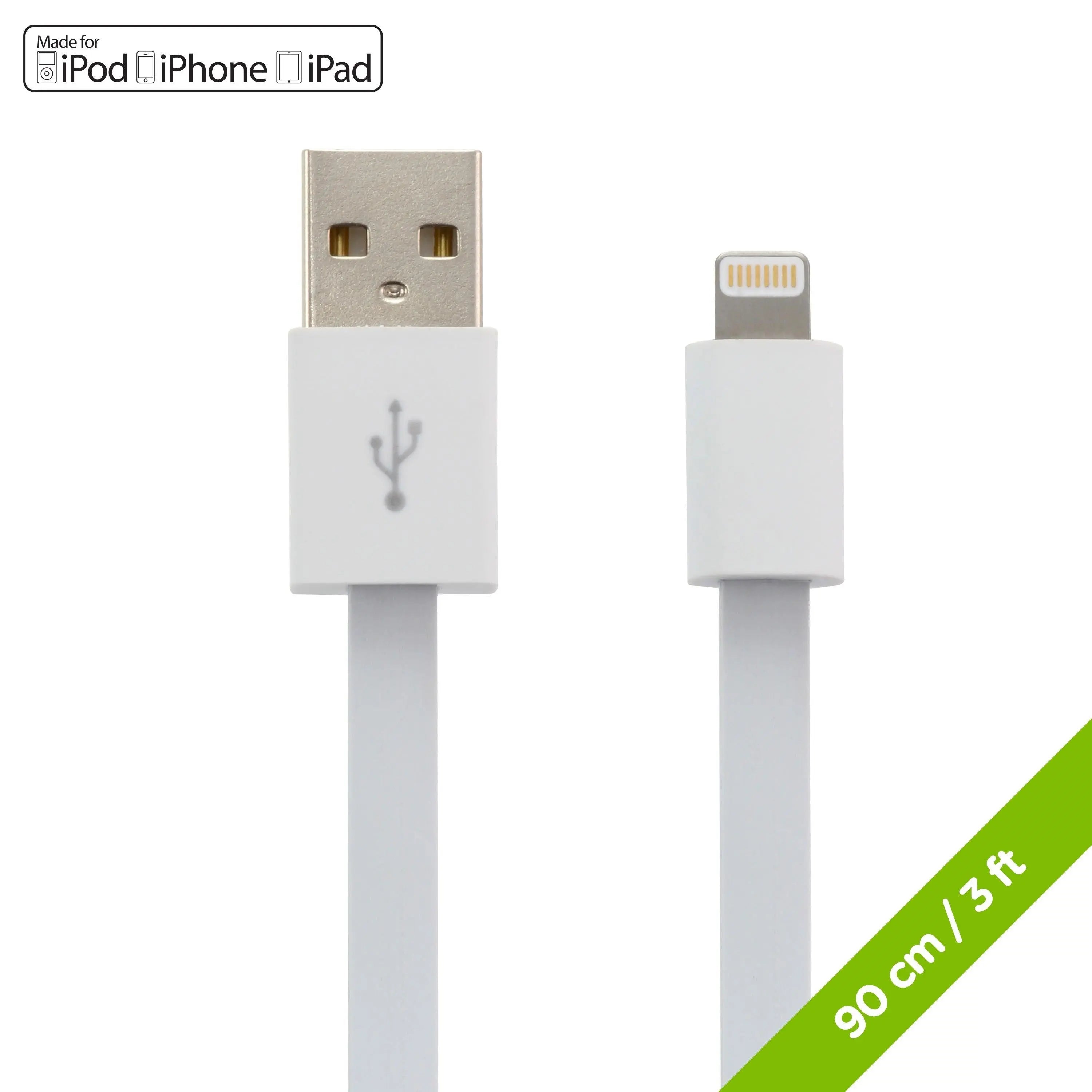 MOKI Lightning SynCharge Cable - 90cm (Apple Licenced) MOKI