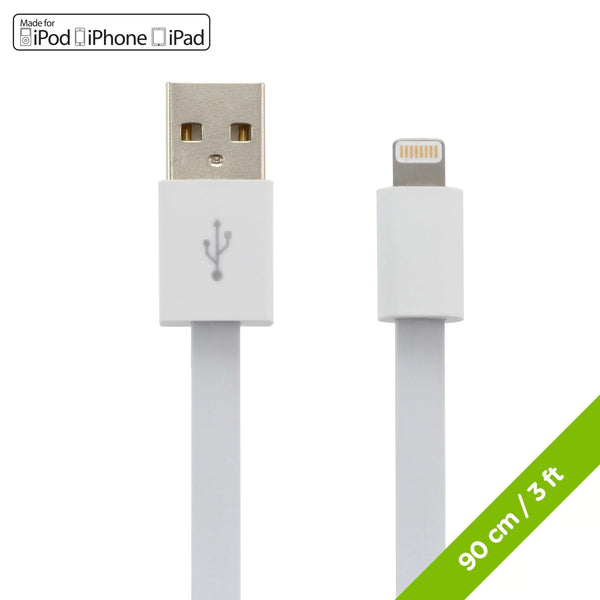MOKI Lightning SynCharge Cable - 90cm (Apple Licenced) MOKI