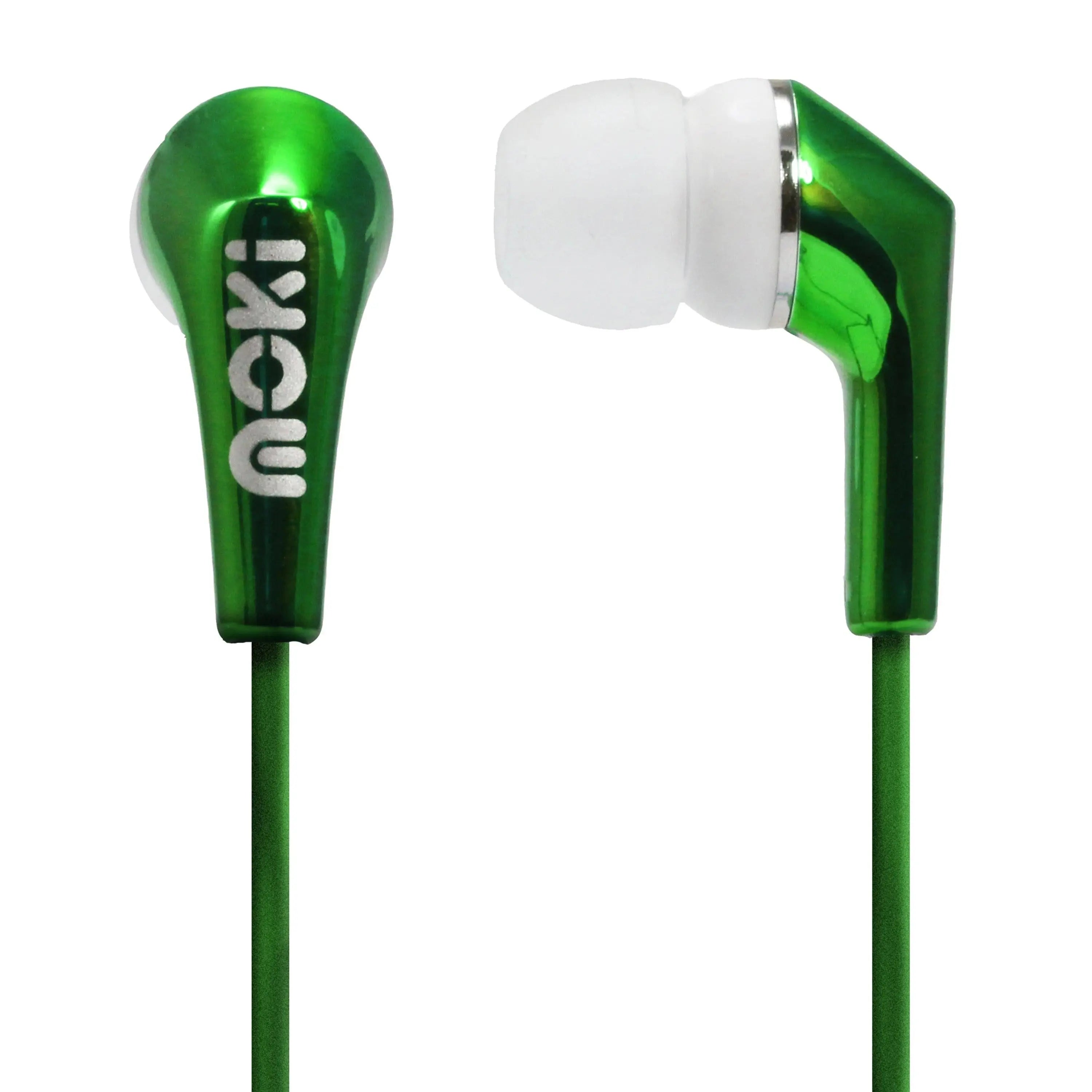 MOKI Metallics Earphone - GREEN MOKI