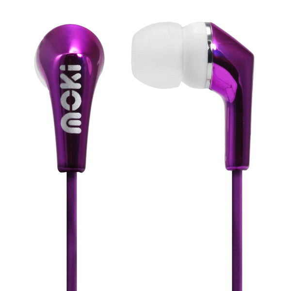 MOKI Metallics Earphone - PINK MOKI
