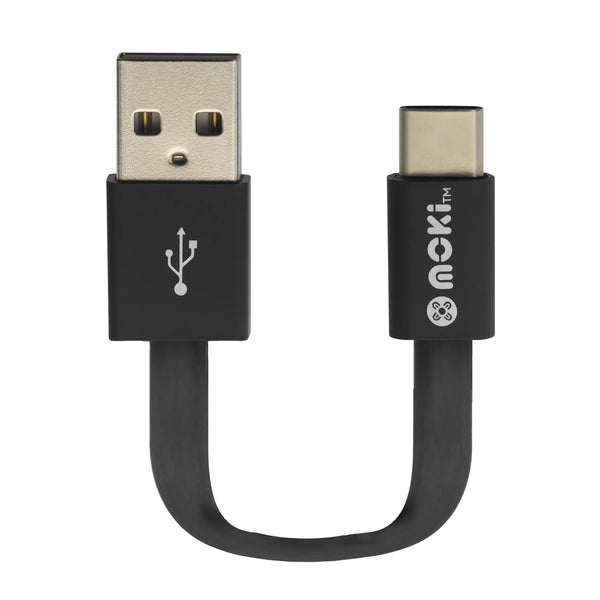 MOKI Pocket Type-C SynCharge Cable - 10cm/4" MOKI