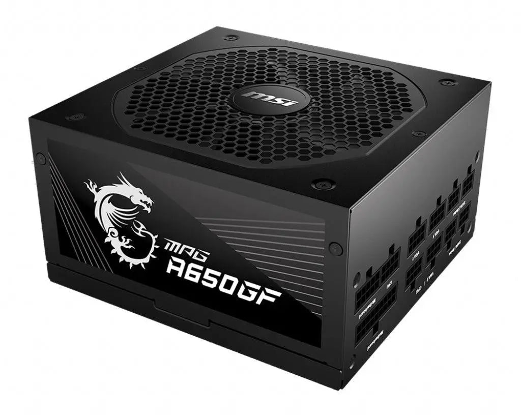 MSI MPG A650GF 650W Up to 90% (80 Plus Gold) ATX Power Supply Unit MSI