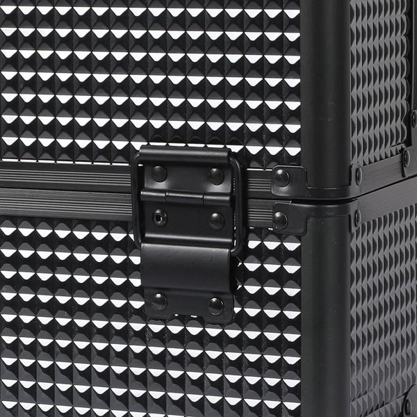 Makeup Case Professional Makeup Organiser 7 in 1 Trolley Black Deals499