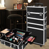 Makeup Case Professional Makeup Organiser 7 in 1 Trolley Black White Deals499