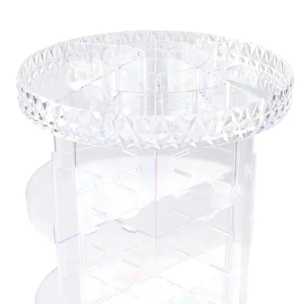 Makeup Organiser Acrylic Rotating Cosmetic Organizer Holder Clear Display Drawer Deals499