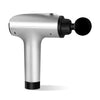 Massage Gun Deep Tissue Percussion Massager Muscle Vibrating Relaxing LCD 4 Head Silver Deals499