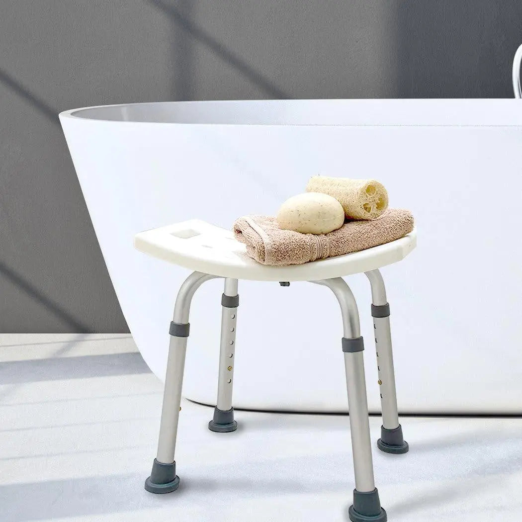 Medical Shower Chair Soft Pad Adjustable Height Bath Tub Bench Stool Seat AU HOT Deals499