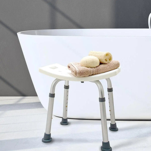 Medical Shower Chair Soft Pad Adjustable Height Bath Tub Bench Stool Seat AU HOT Deals499