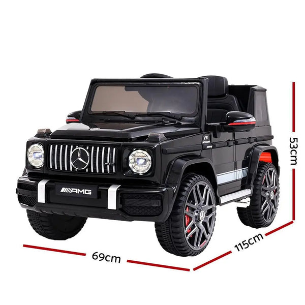 Mercedes-Benz Kids Ride On Car Electric AMG G63 Licensed Remote Cars 12V Black Deals499