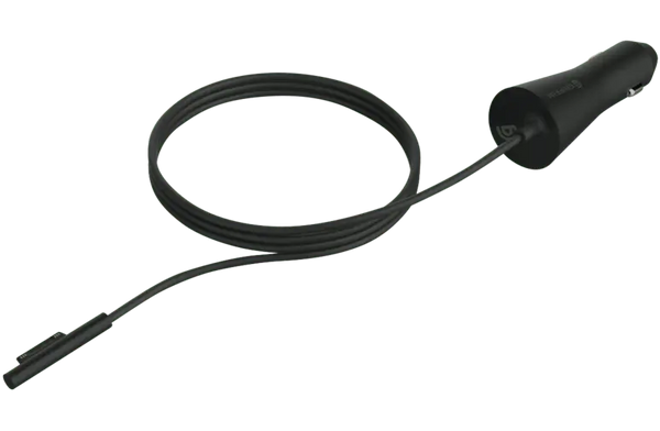 Microsoft Surface 12 Volt Car Charger - 30w Captive Surface Link Cable - Grffin MICROSOFT