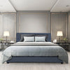 Milano Capri Luxury Gas Lift Bed Frame Base And Headboard With Storage All Sizes Charcoal Single Deals499
