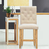 Milano Decor Hamptons Barstool Cream Chairs Kitchen Dining Chair Bar Stool Two Pack Deals499