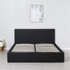 Milano Luxury Gas Lift Bed Frame And Headboard King Black Deals499