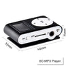 Mini Clip 16G MP3 Music Player With USB Cable & Earphone Silver Deals499