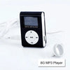 Mini Clip 16G MP3 Music Player With USB Cable & Earphone Silver Deals499