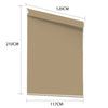 Modern Blockout Roller Blinds Curtain Full Sun Shading Room Tan 120cmx210cm Deals499