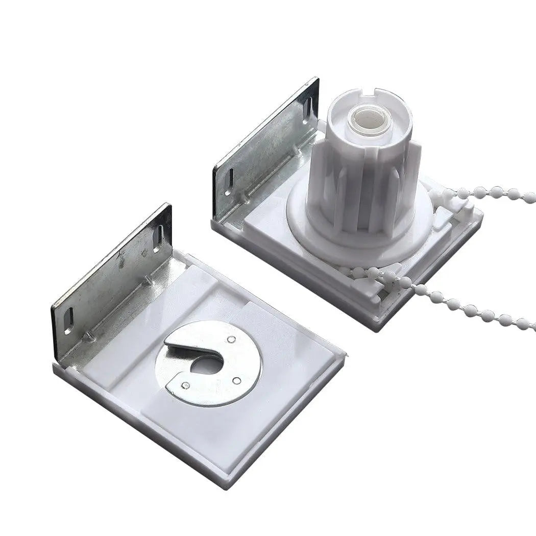 Modern Day/Night Double Roller Blind Commercial Quality 210x210cm Albaster White Deals499